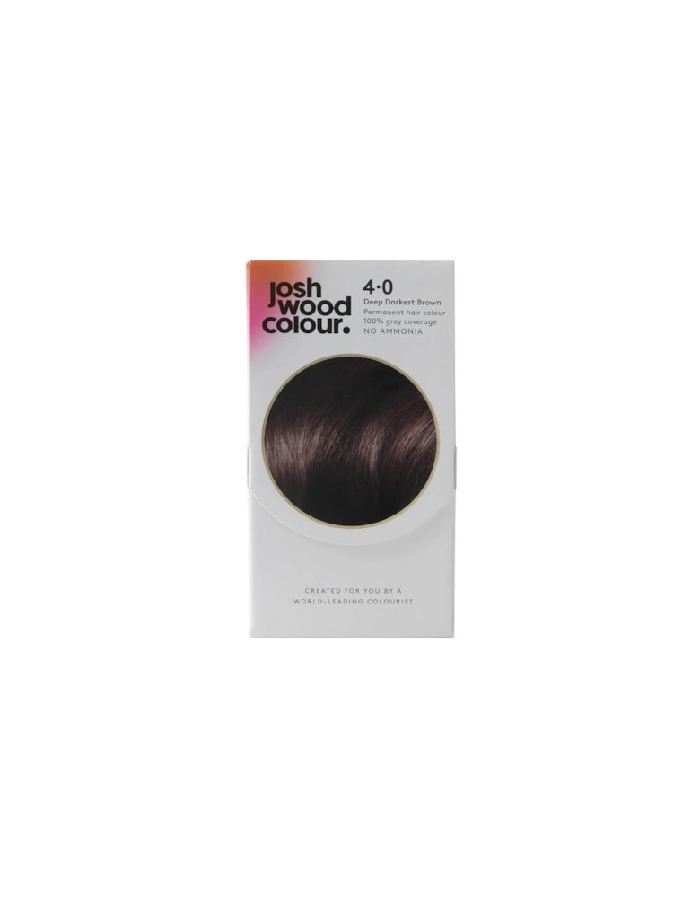 4 Deep Dark Brown Colour Kit