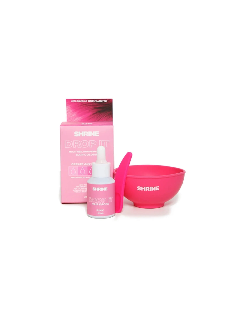 Drop It Hair Colourant - Pink 20ml - SHRINE