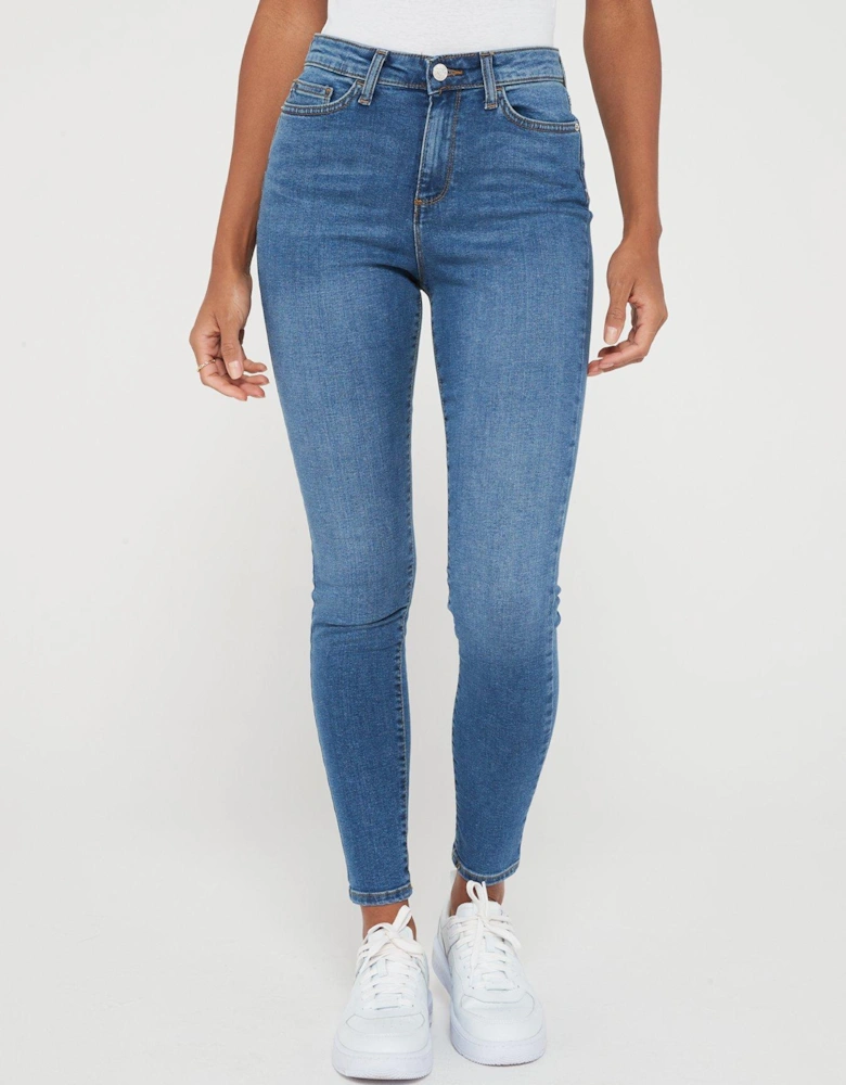 New Florence High Rise Skinny Jean - Mid Wash