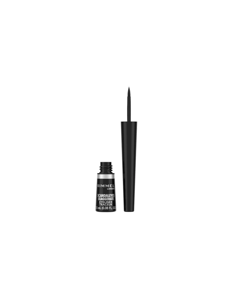 London Exaggerate Liquid Eyeliner – 01 – Black, 2.5ml