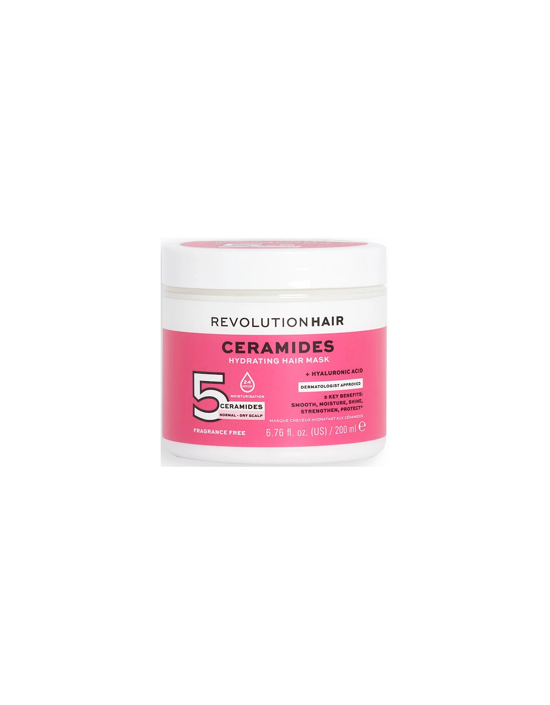 Haircare 5 Ceramides + Hyaluronic Acid Moisture Lock Hair Mask, 2 of 1