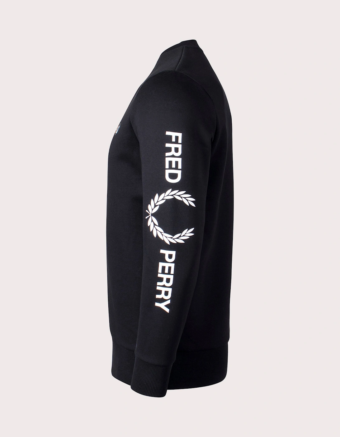 Sleeve Graphic Sweatshirt