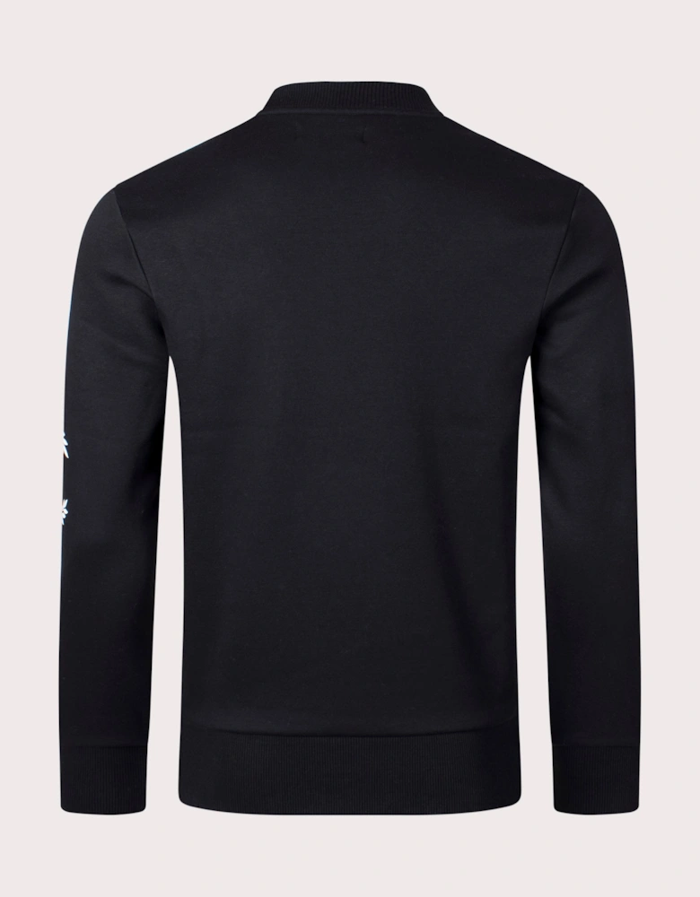 Sleeve Graphic Sweatshirt