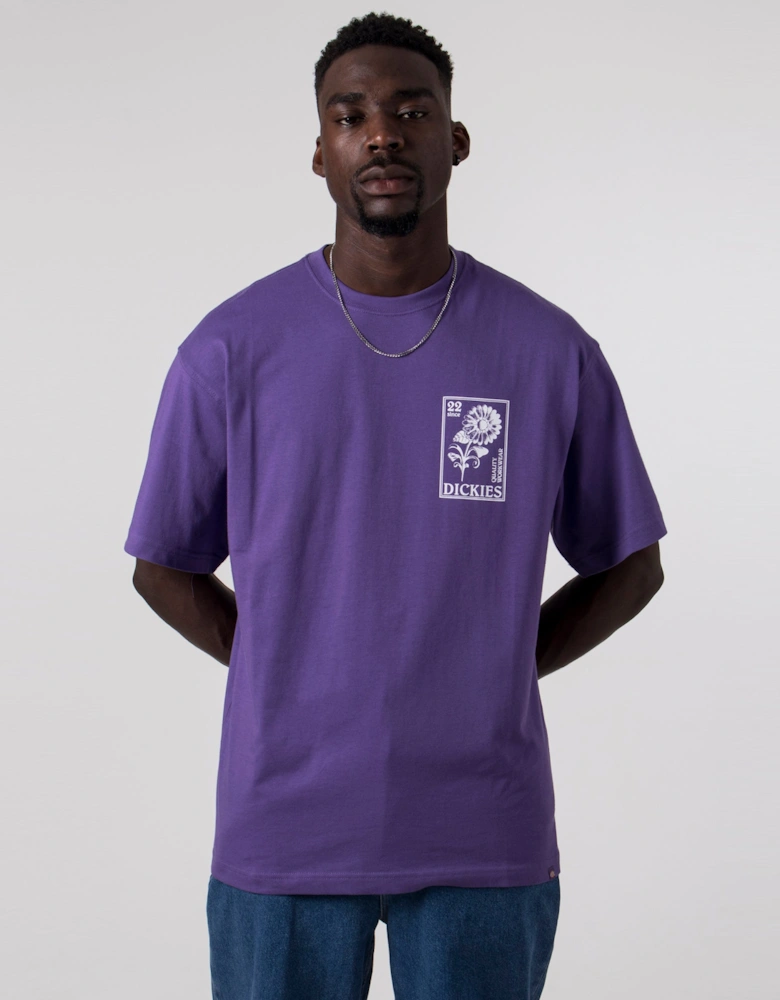 Relaxed Fit Garden Plain T-Shirt