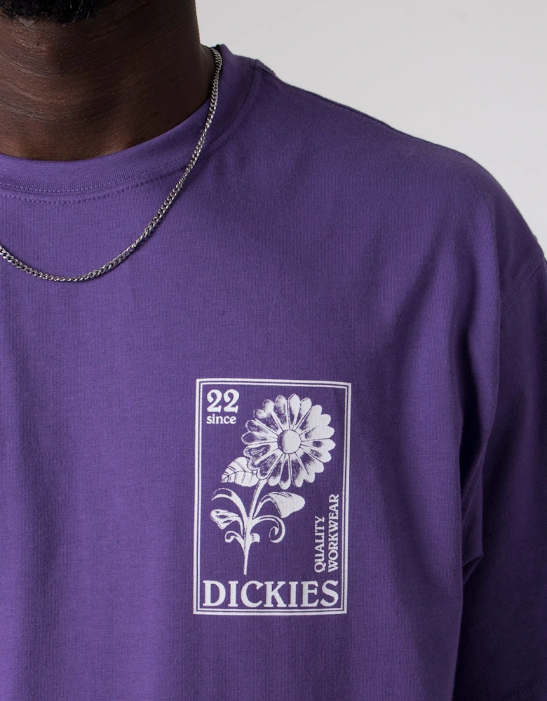 Relaxed Fit Garden Plain T-Shirt
