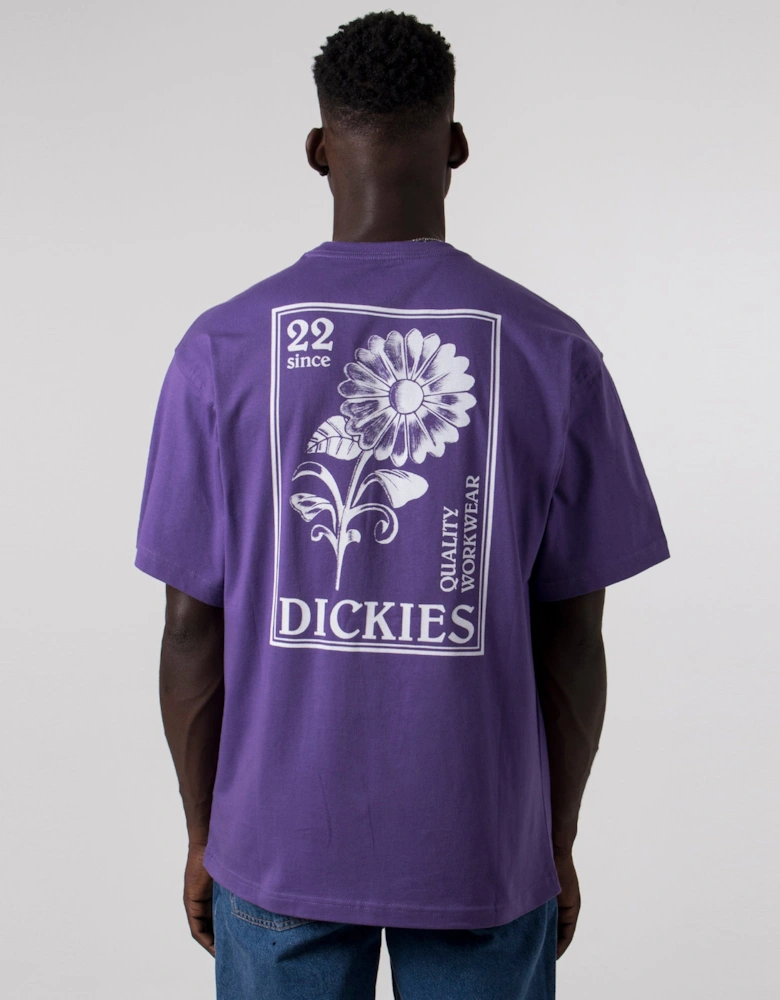 Relaxed Fit Garden Plain T-Shirt