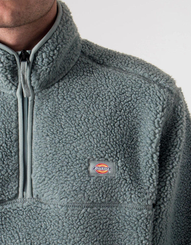 Relaxed Fit Quarter Zip Mount Hope Fleece