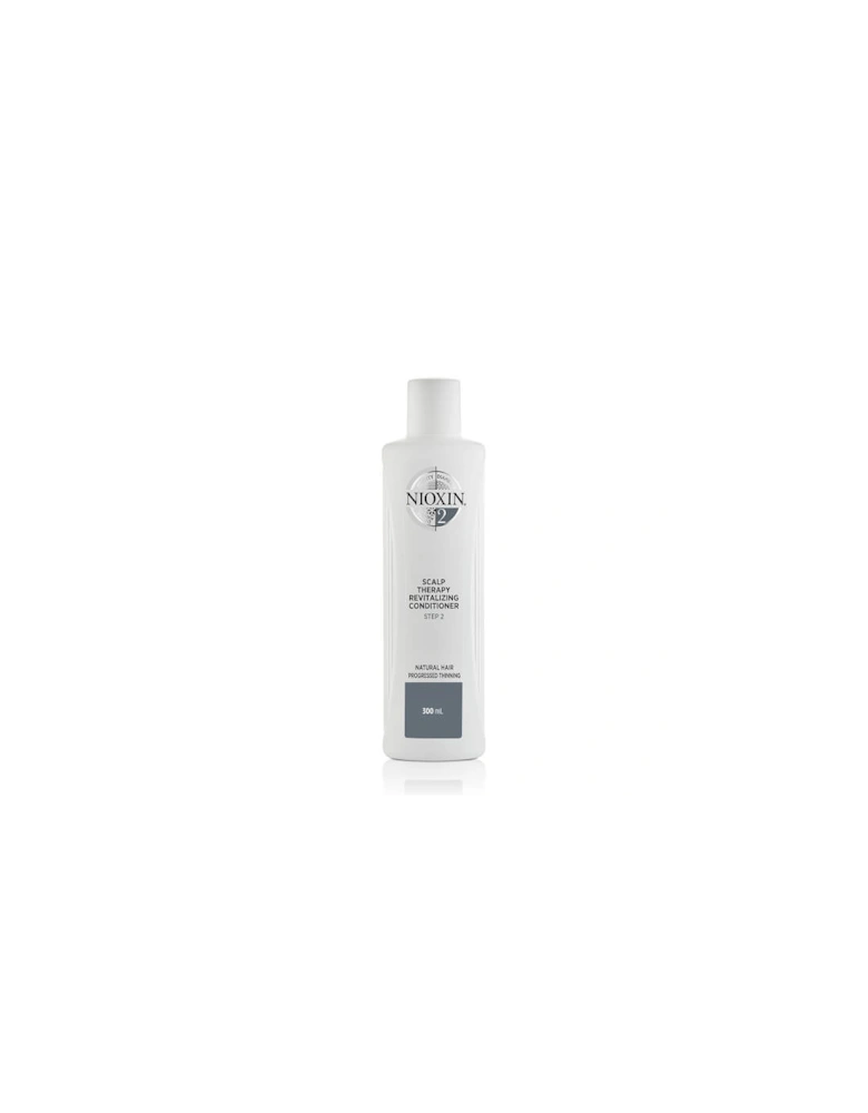 3-Part System 2 Scalp Therapy Revitalising Conditioner for Natural Hair with Progressed Thinning 300ml - NIOXIN