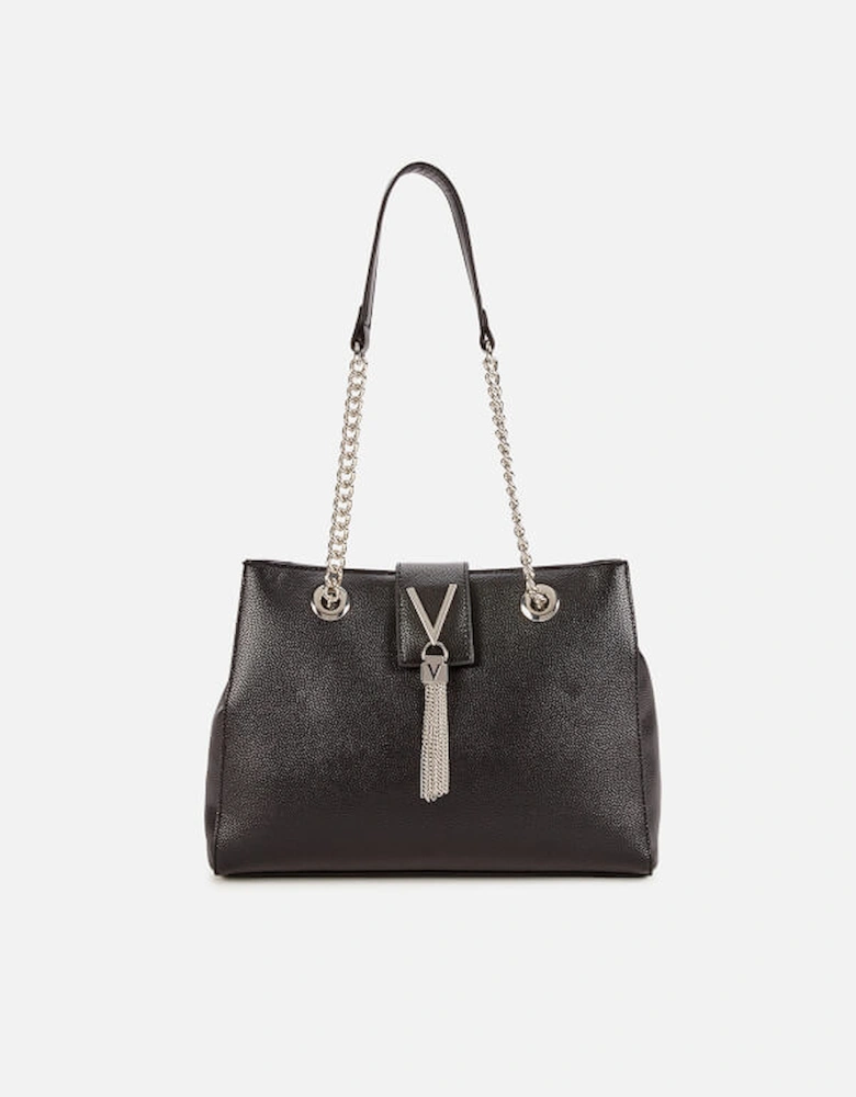 Divina Faux Leather Tote Bag