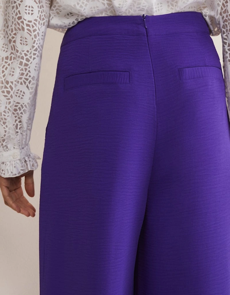 Azylnn Purple Wide Leg Trousers