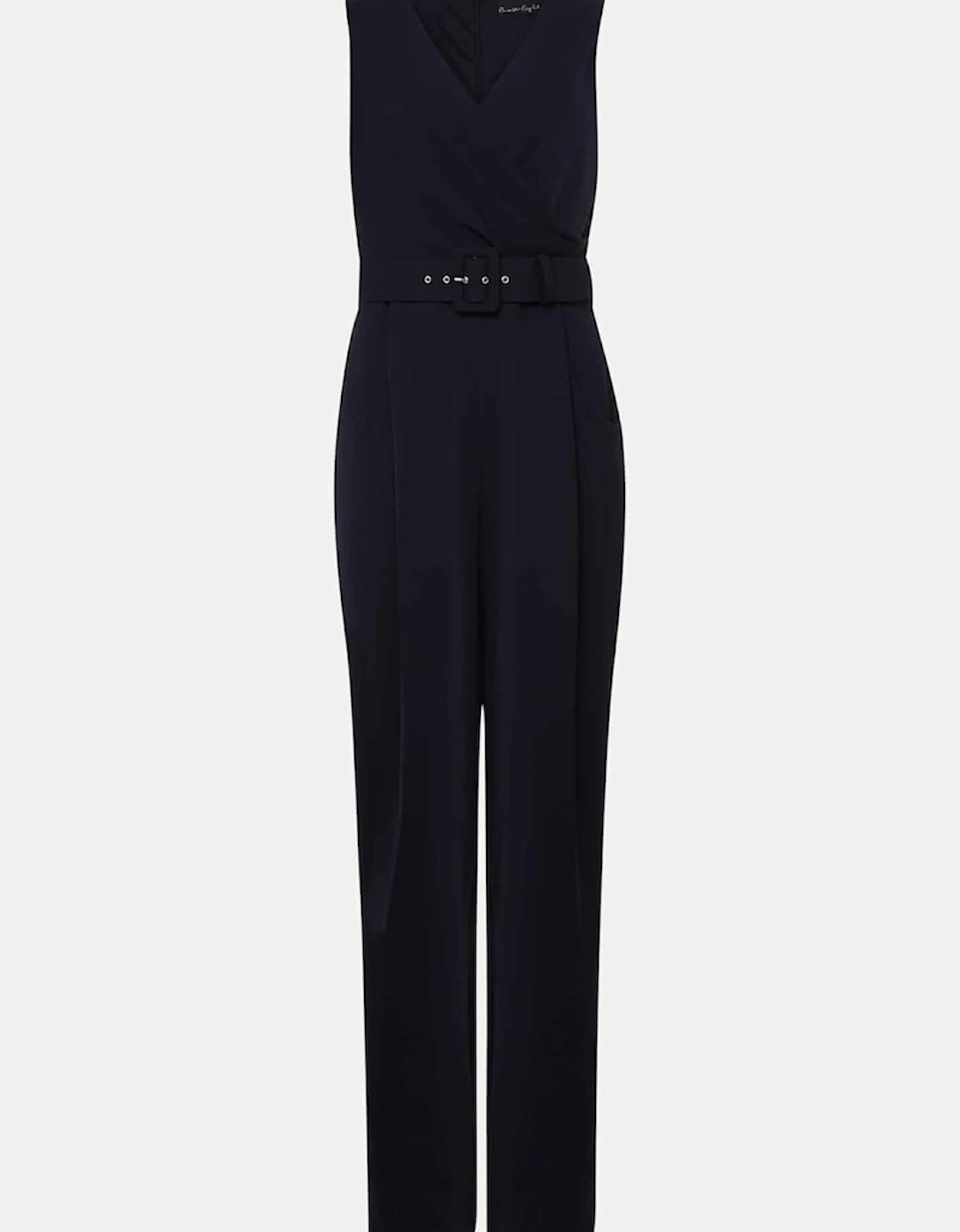 Petite Lissia Navy Wide Leg Jumpsuit