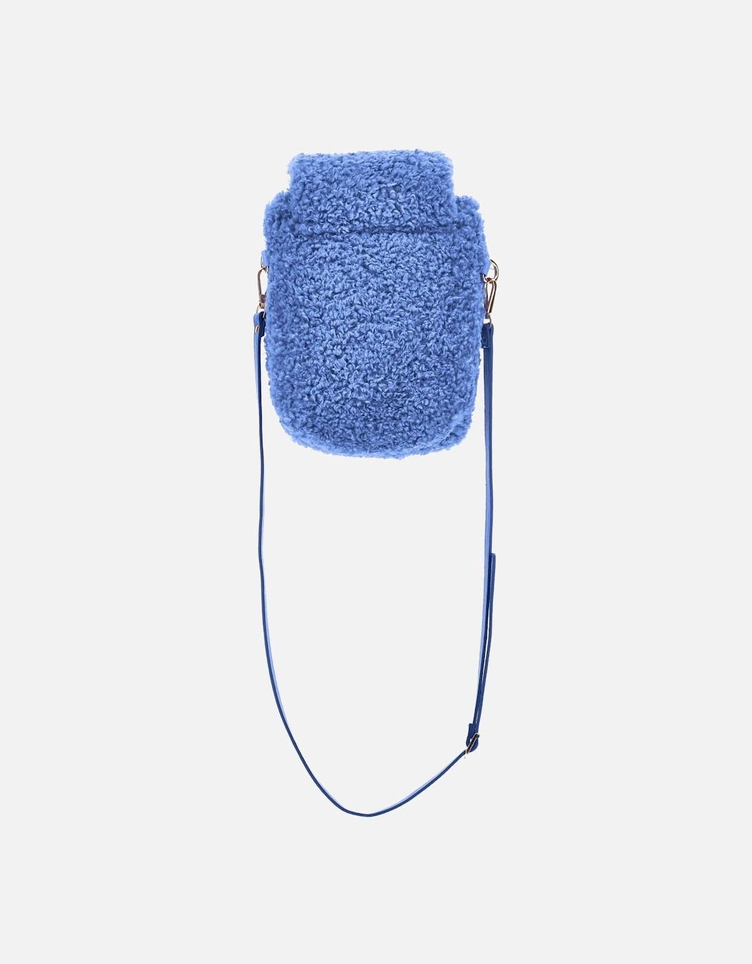 Girls Blue Teddy Bag