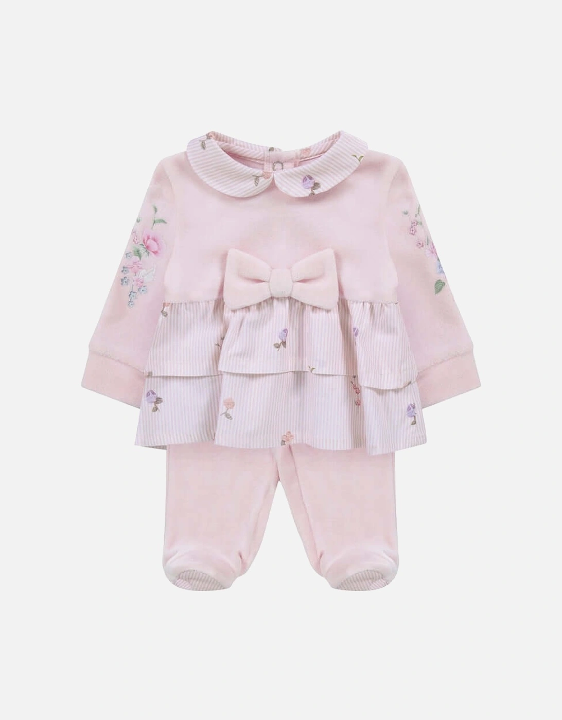 Girls Baby Pink Baby Set, 3 of 2