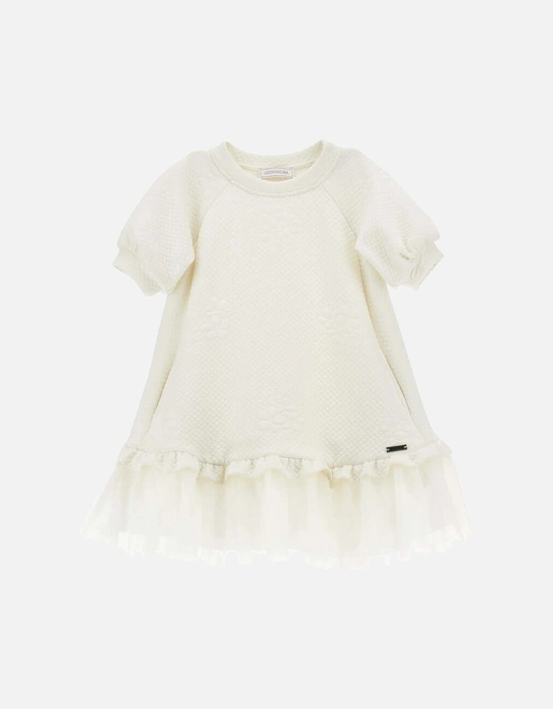 Girls Cream Dress, 4 of 3