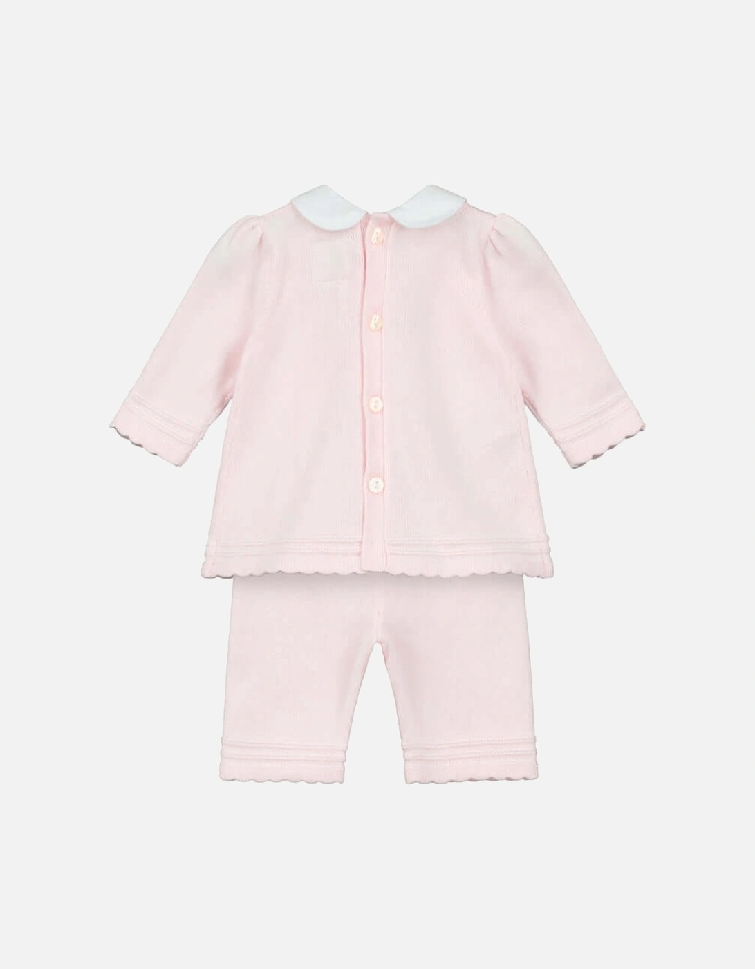 Baby Girls Pink Emilia Knitted Set