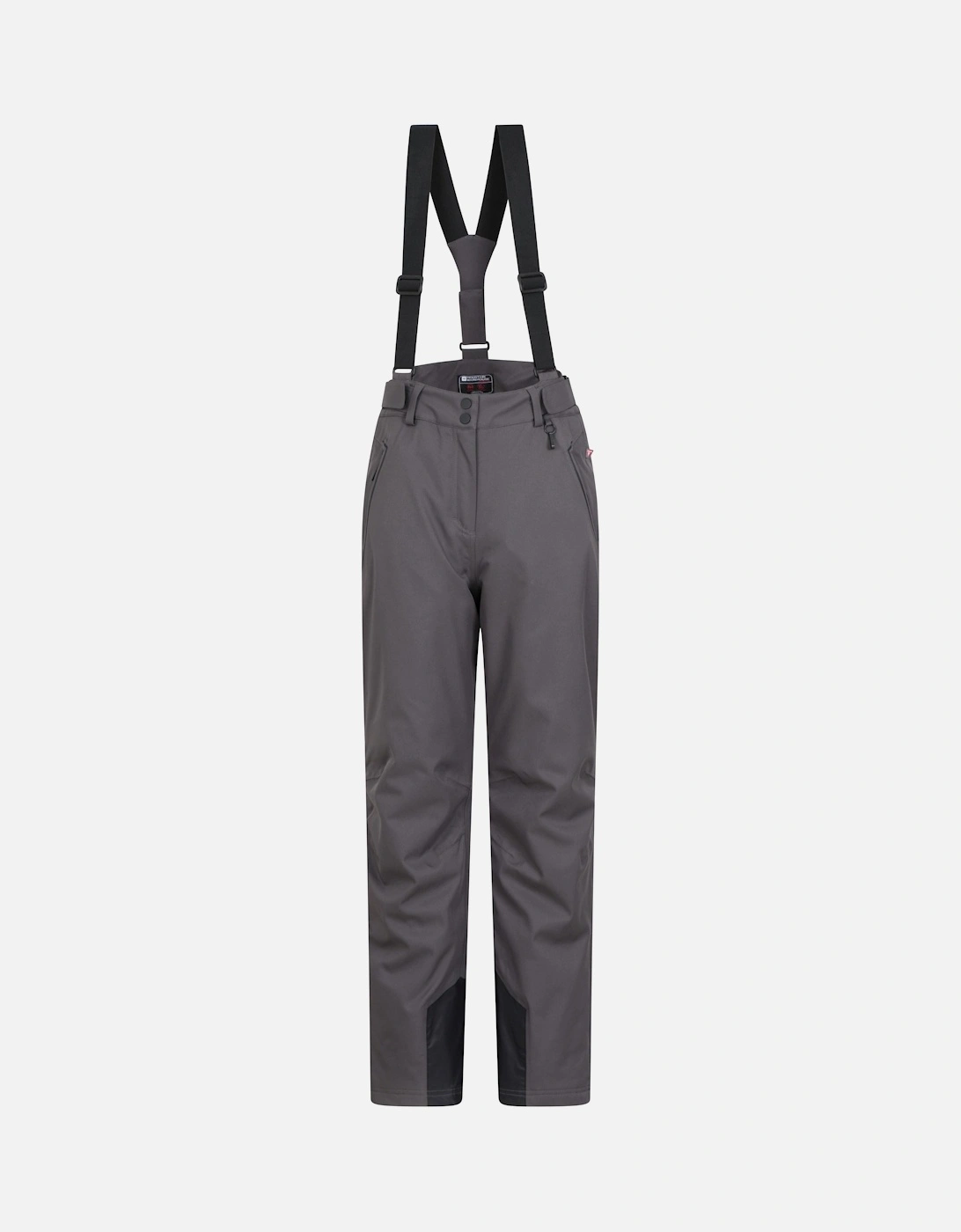 Women's Mountain Warehouse Womens/Ladies Chalet Extreme Waterproof Ski Trousers - Grey - Size: 12 uk