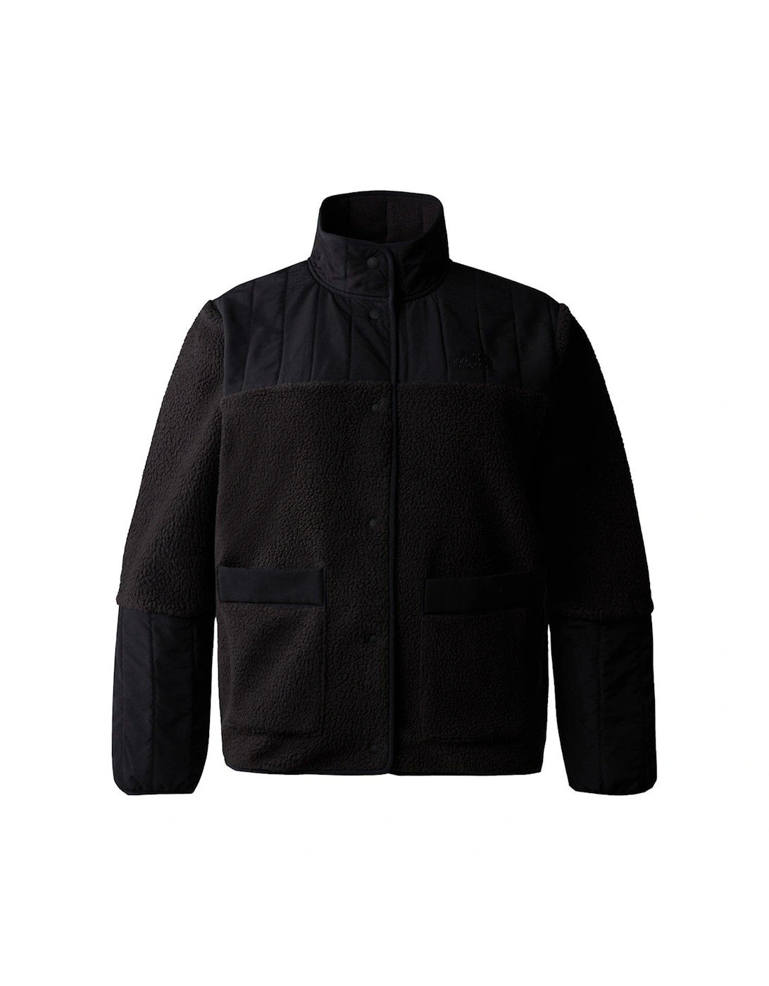 Women's Plus Cragmont Fleece Jacket - Black, 3 of 2