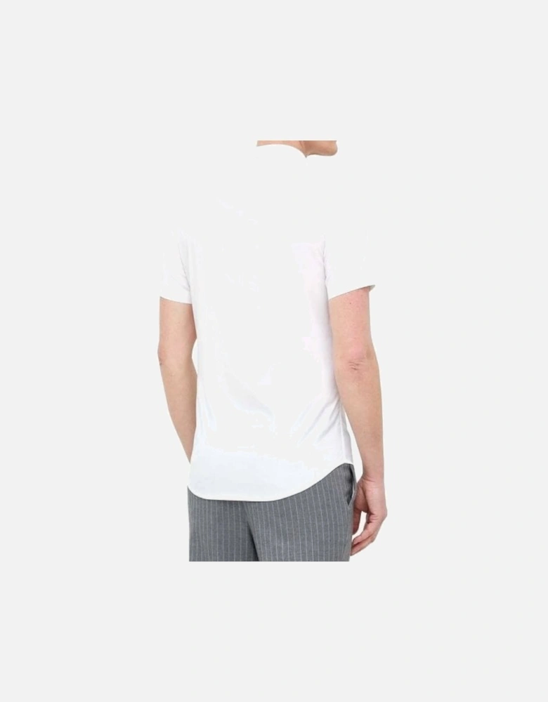 Lyocell Bi-Stretch Short Sleeve White Shirt