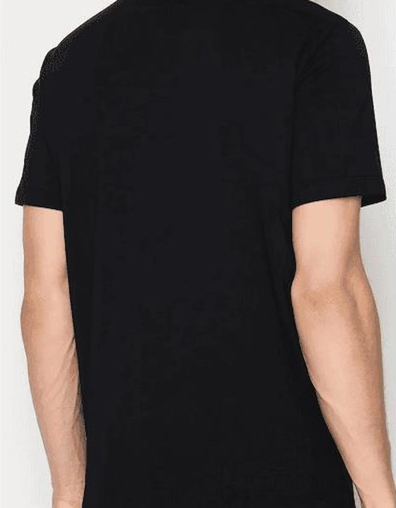 Cotton Eagle Logo Black T-Shirt