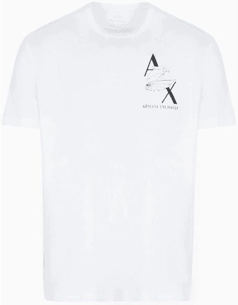 Cotton Eagle Logo White T-Shirt