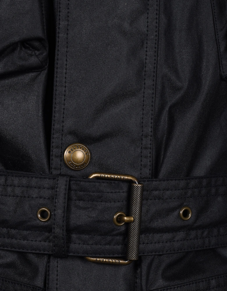 Trialmaster Waxed Jacket Dark Navy