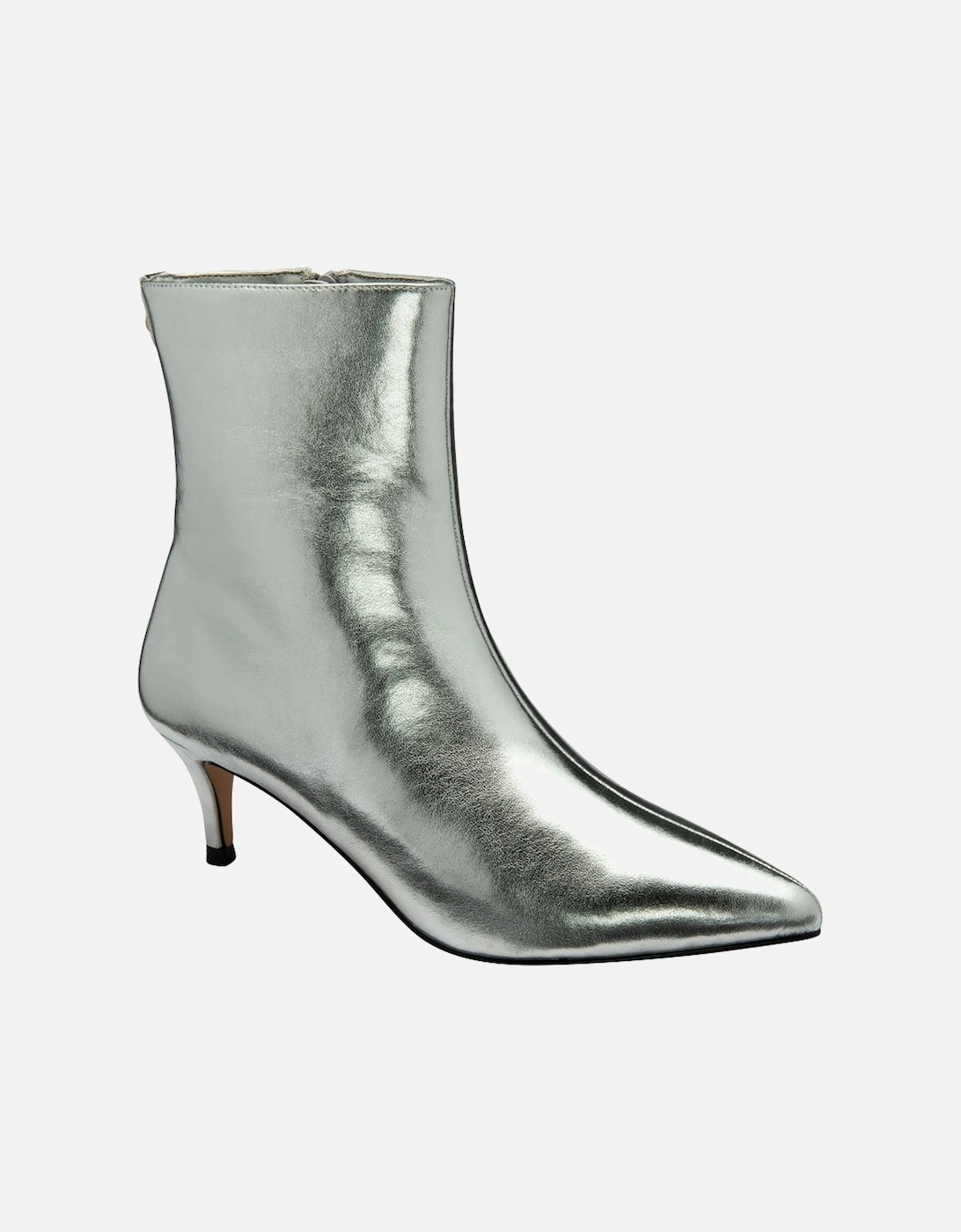Ravel Women's Silver Currans Ankle Boots - : Size 4