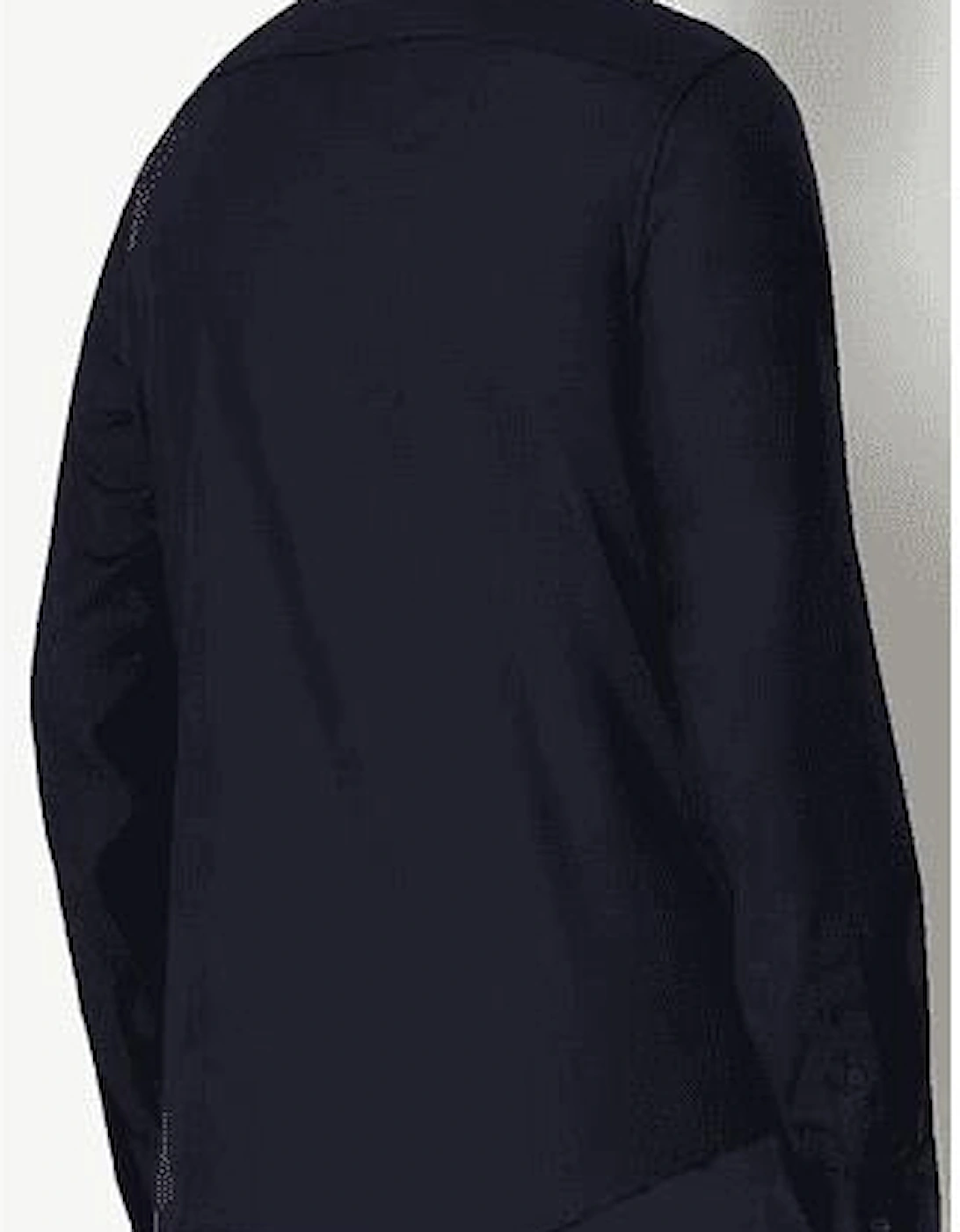Armani Exchange Men's Navy Cotton Woven Slim Fit Shirt - : 38/Regular M