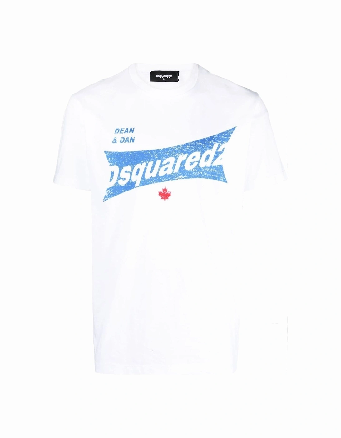Branded Cotton T-shirt White, 6 of 5