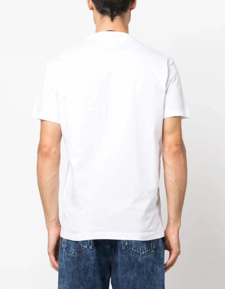 Branded Cotton T-shirt White