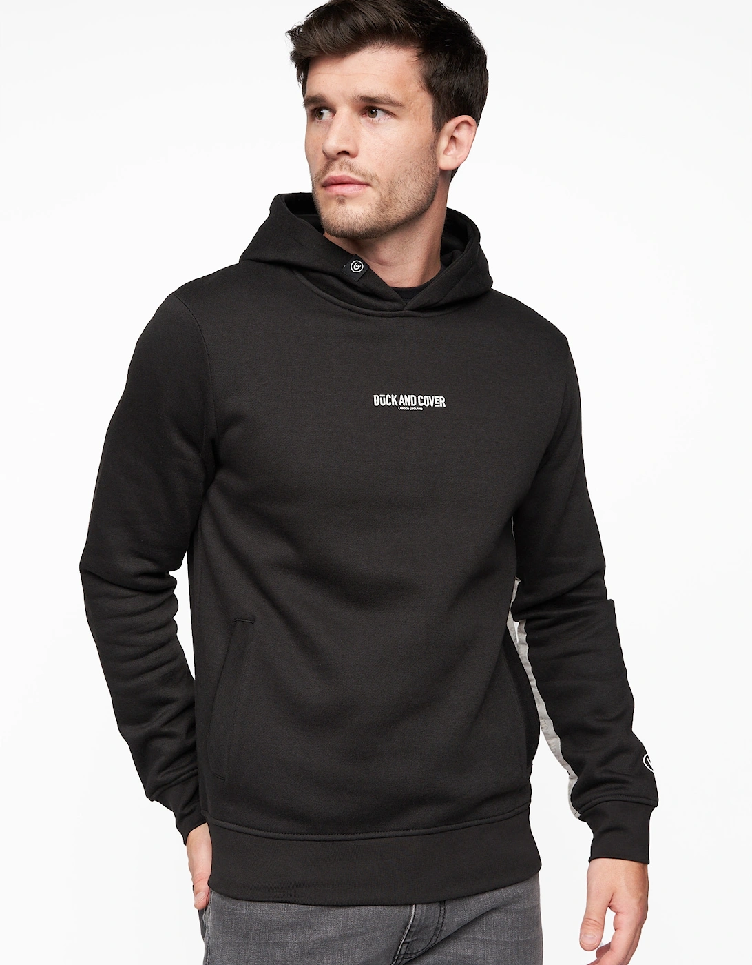 Duck and Cover Mens Gathport Hoodie, 6 of 5