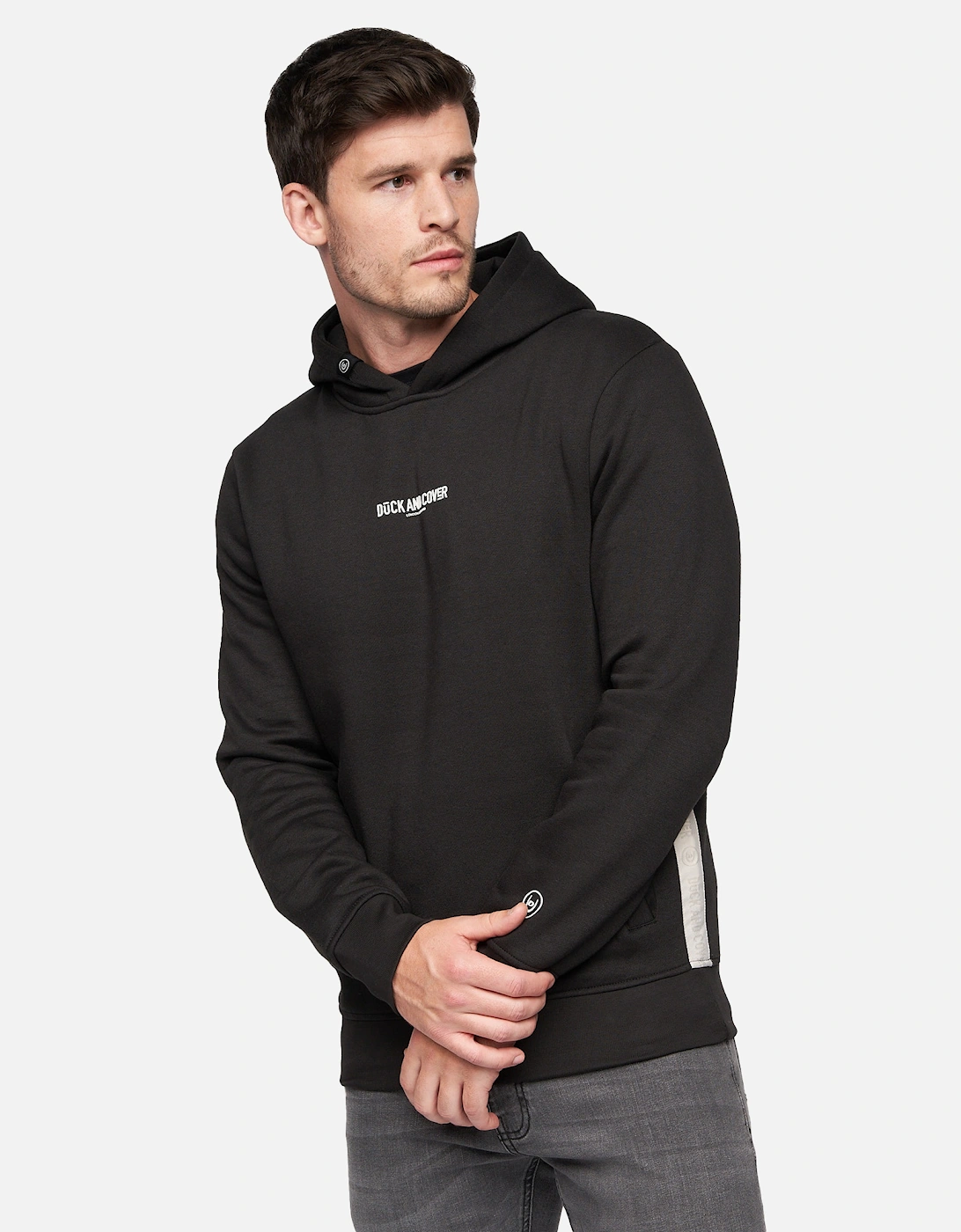 Duck and Cover Mens Gathport Hoodie