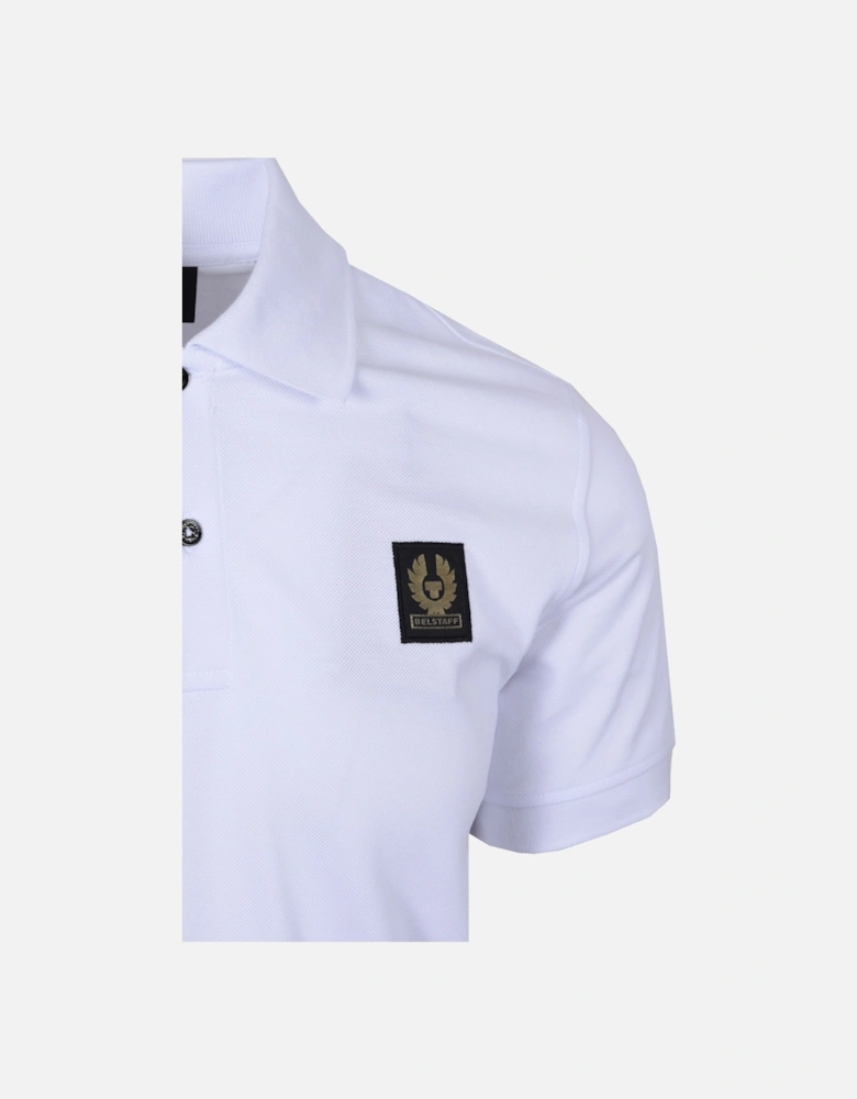 Short Sleeve Polo Shirt White