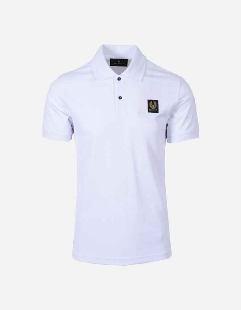 Short Sleeve Polo Shirt White