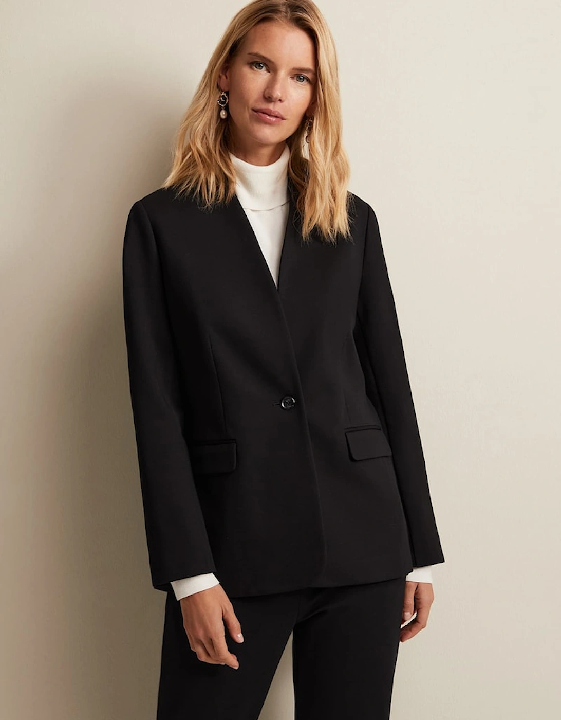 Devin Black Ponte Blazer, 2 of 1