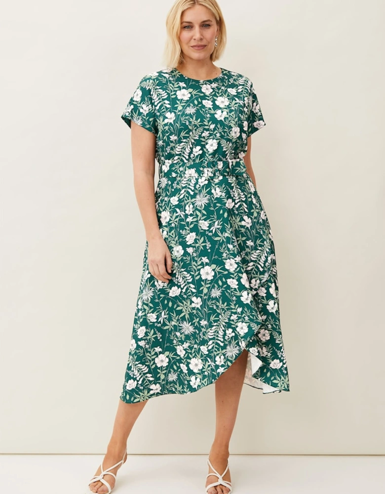 Dee Floral Frill Dress