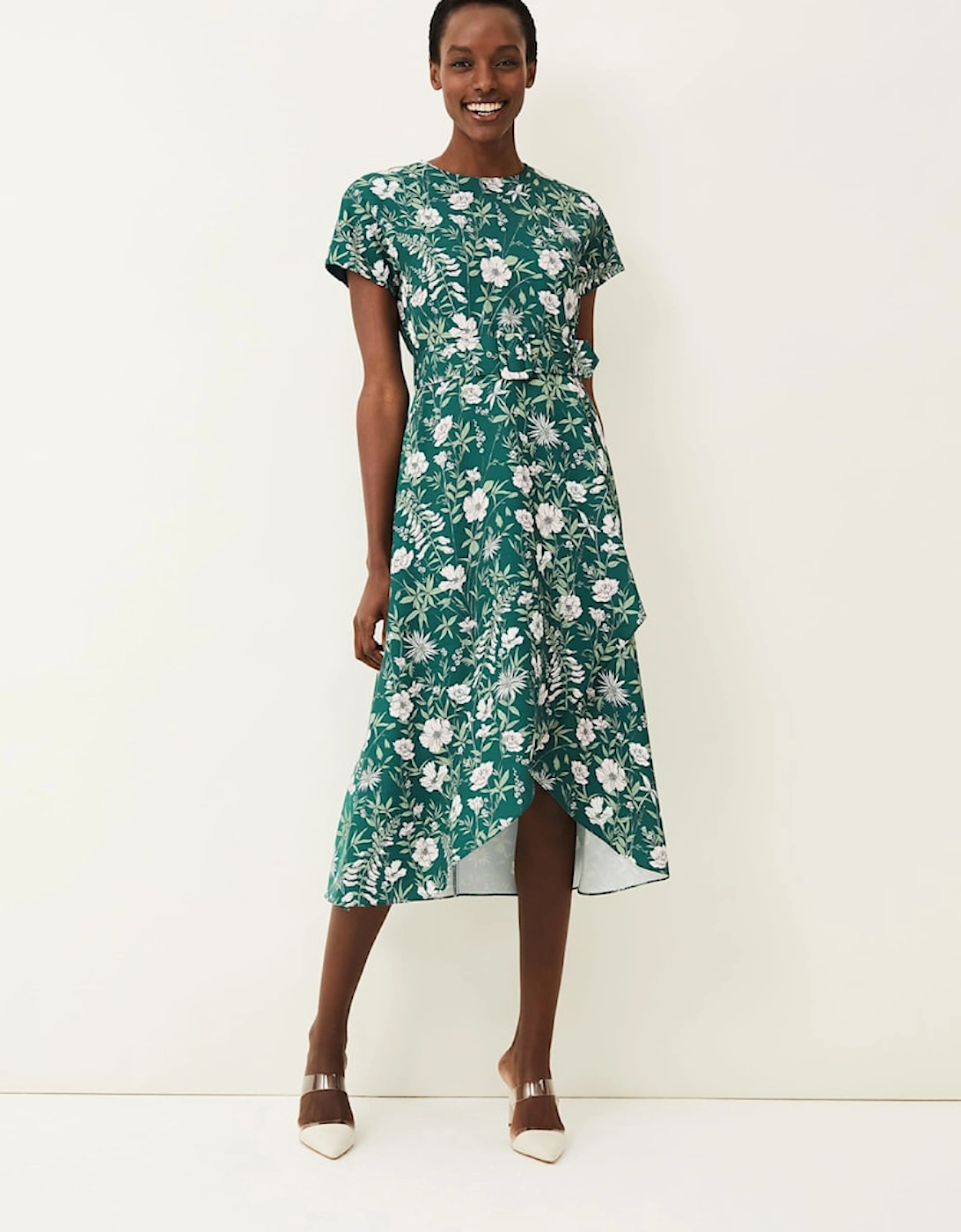 Dee Floral Frill Dress