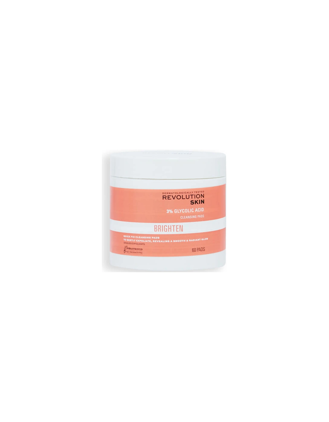 Revolution Beauty Skincare Glycolic Cleansing Pads, 2 of 1