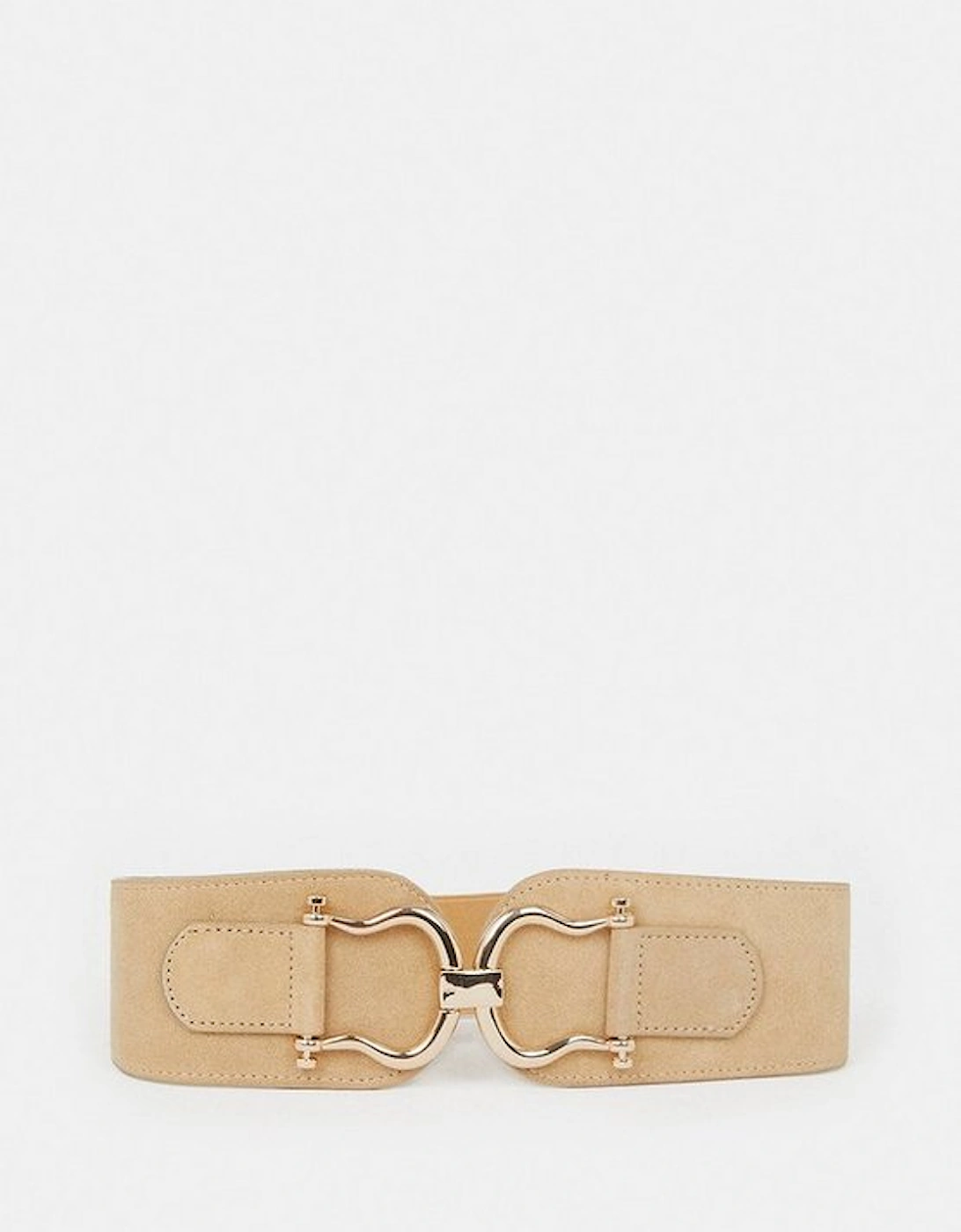 Suede Chunky Stretch Waist Belt