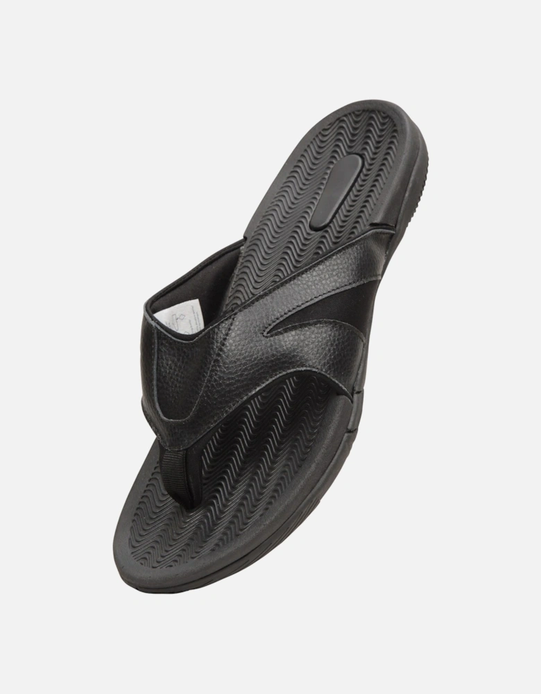 Mens Leather Flip Flops