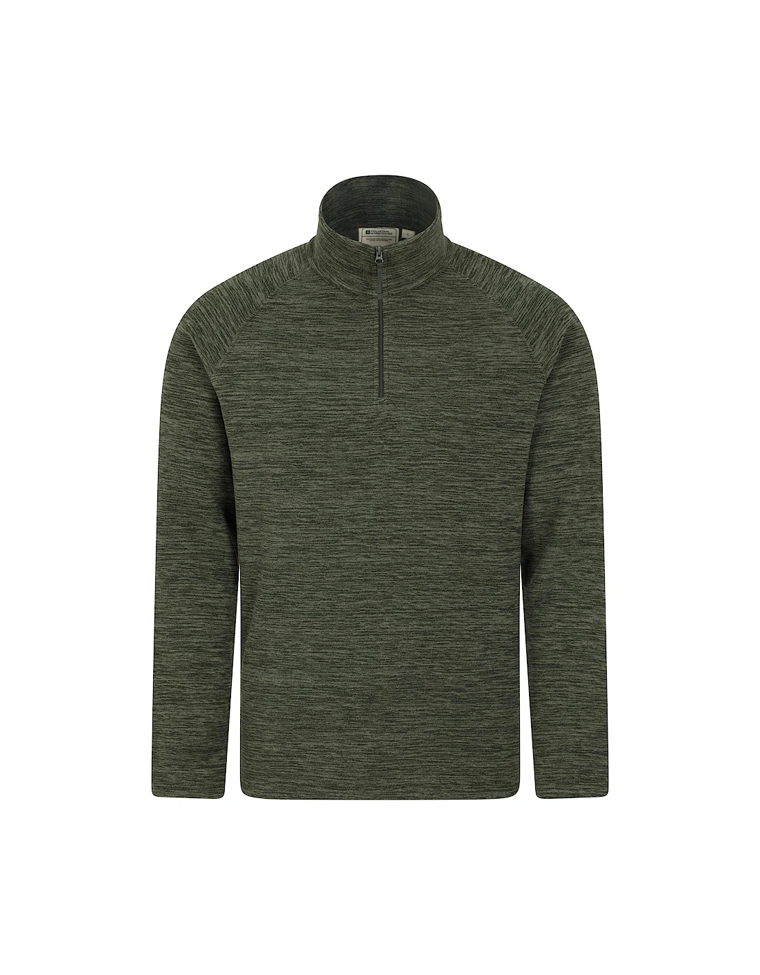 Mountain Warehouse Men's Green Snowdon Ii Fleece Top - Size: Xs