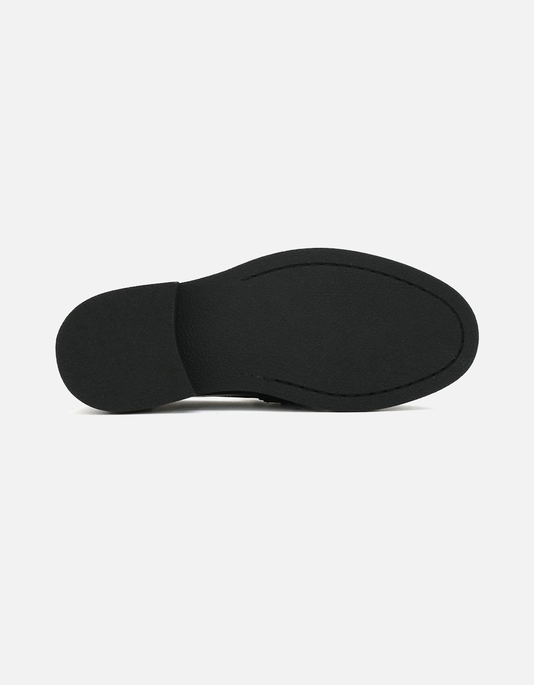 Chain Detail Black Loafer