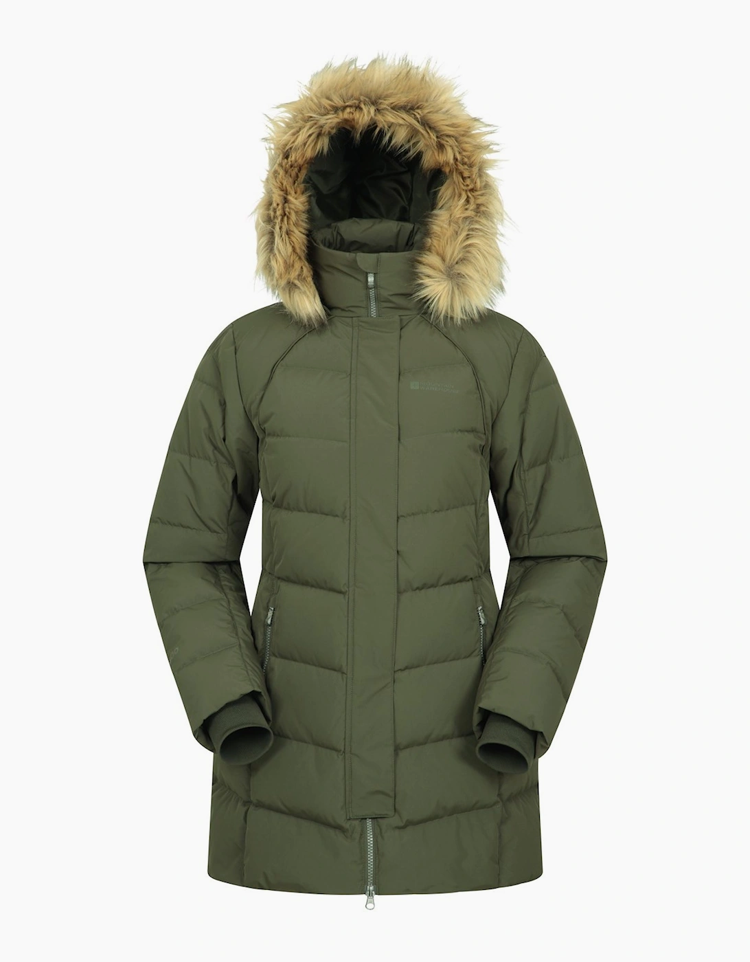 Mountain Warehouse Women's Mountain Warehouse Womens/Ladies Isla II Long Down Jacket - Green