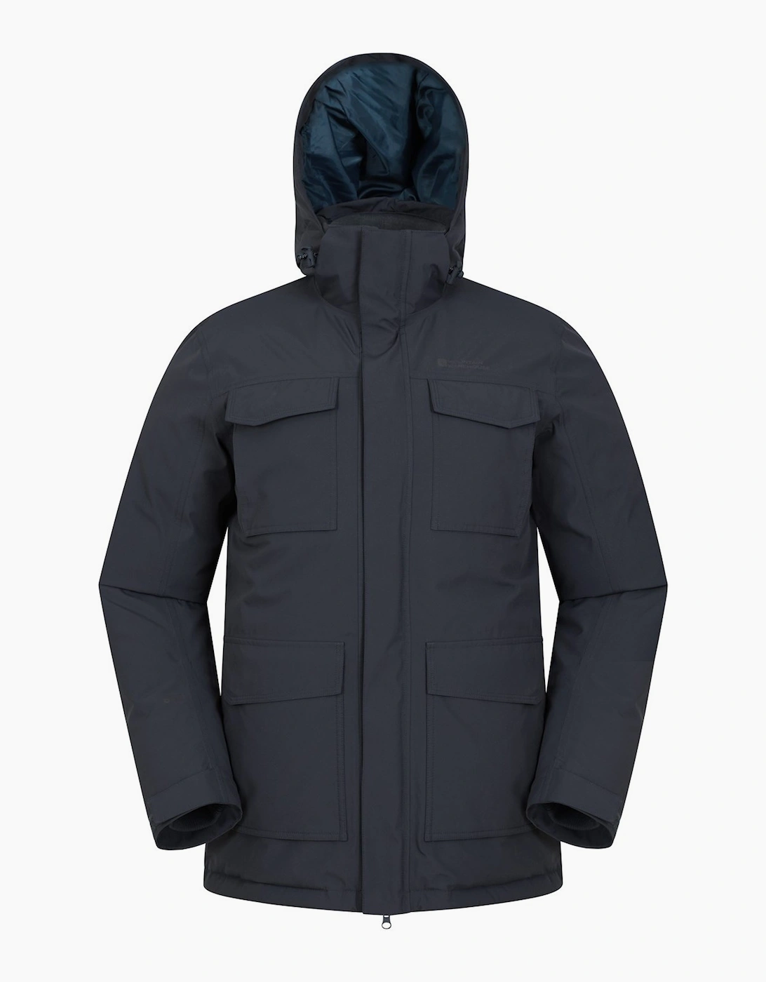 Mountain Warehouse Men's Mountain Warehouse Mens Concord Extreme Down Long Length Jacket - Blue