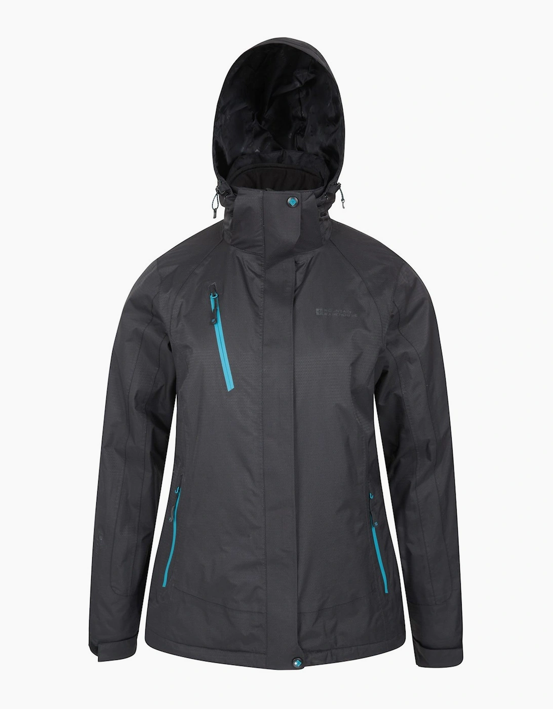 Mountain Warehouse Women's Mountain Warehouse Womens/Ladies Bracken Extreme 3 in 1 Waterproof Jacket - Black