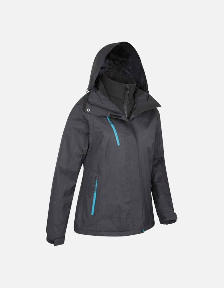 Womens/Ladies Bracken Extreme 3 in 1 Waterproof Jacket