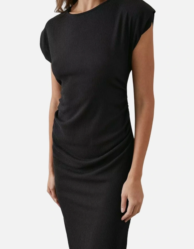 Womens/Ladies Jersey Ruched Side Midi Dress