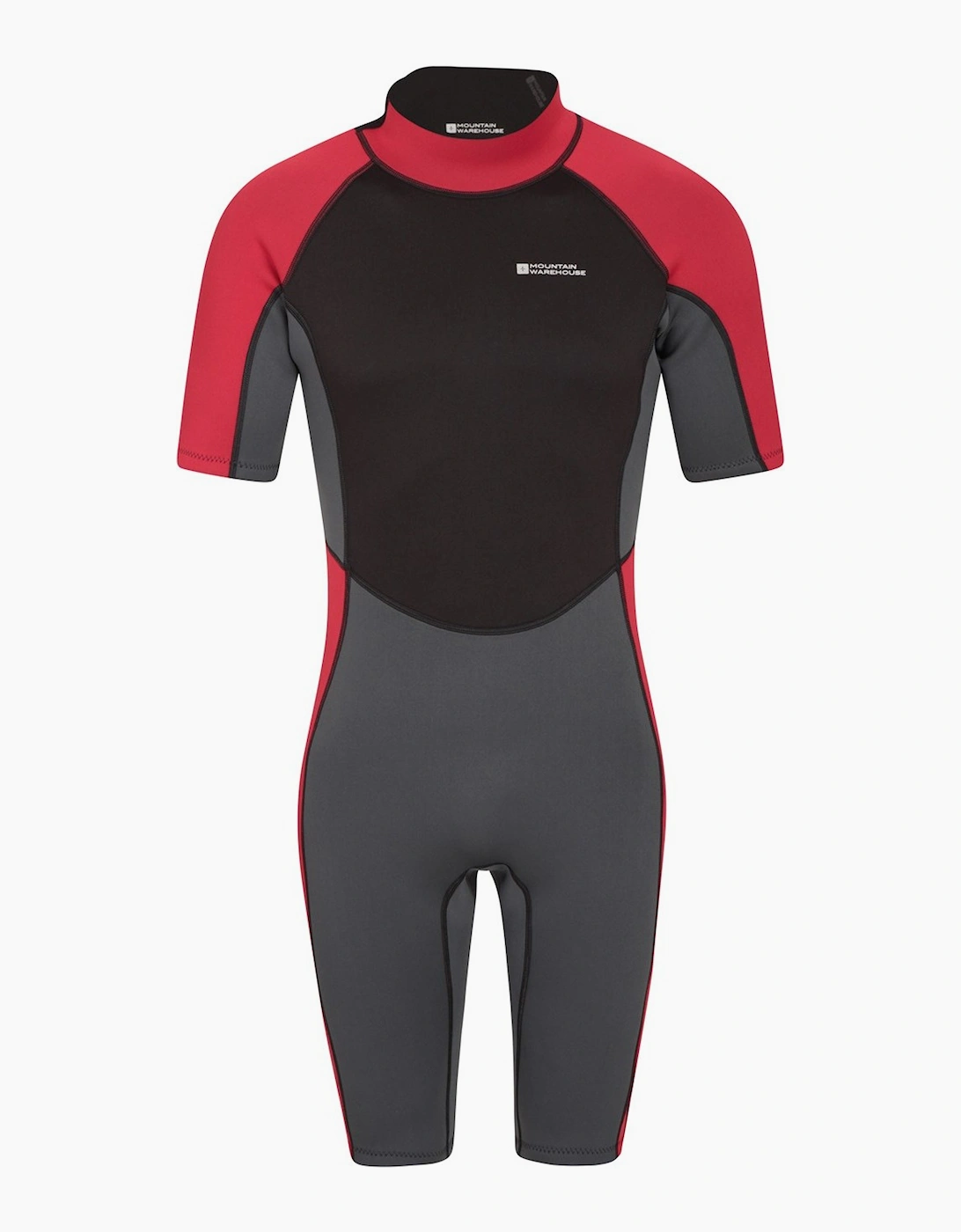 Mountain Warehouse Unisex Grey Mens Shorty Wetsuit  Xxs-S