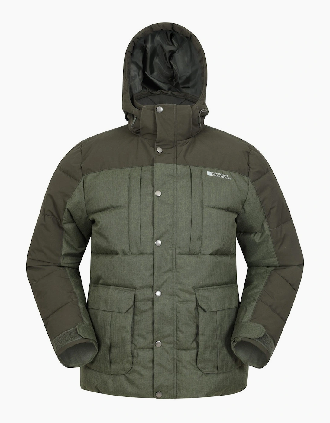 Men's Mountain Warehouse Mens Shock Padded Jacket - Green - Size: Regular/36