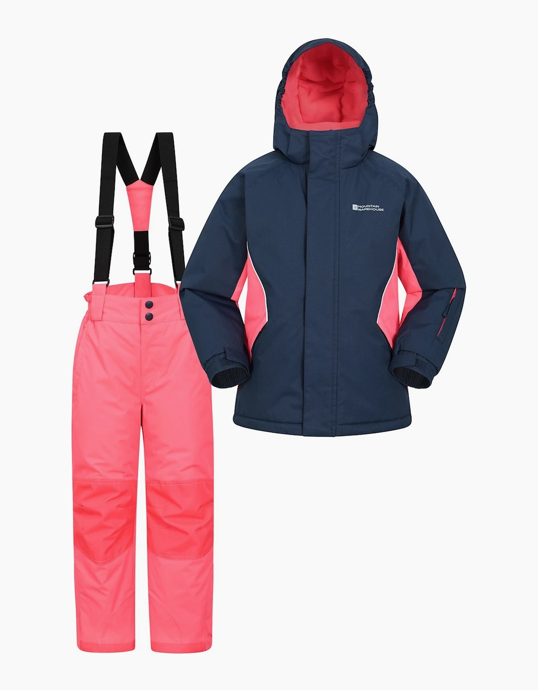 Mountain Warehouse Boys Navy  Childrens/ Ski Jacket & Trousers Set - Size 9 Years/10 Years Kids