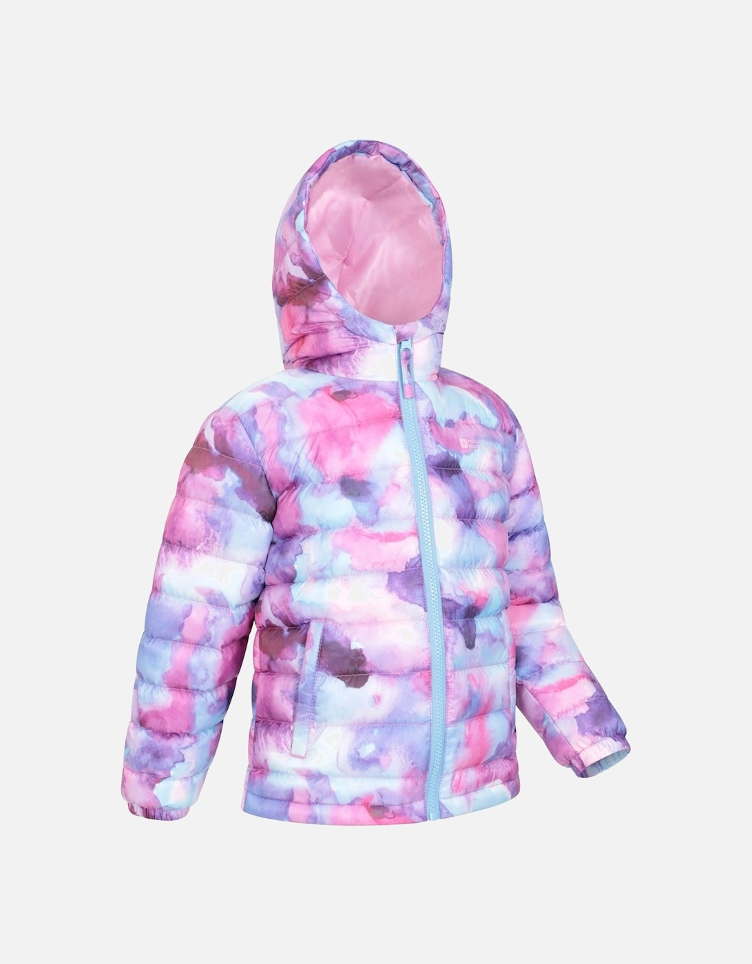 Childrens/Kids Seasons Watercolour Padded Jacket